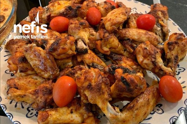 Baharatli Tavuk Mangal Tadinda Nefis Yemek Tarifleri