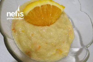 Portakallı İrmik Tatlısı (Şekersiz) Tarifi