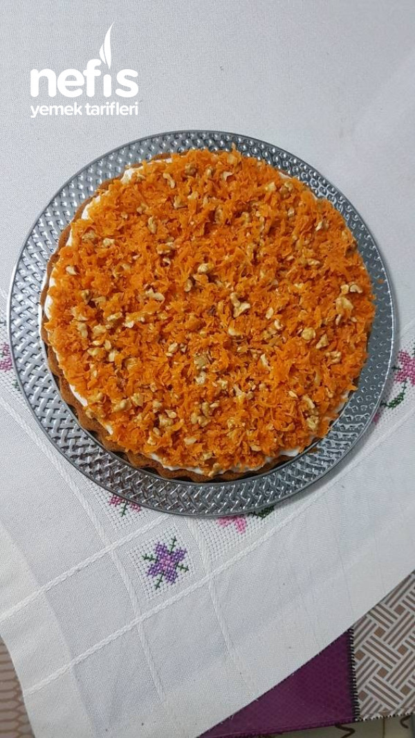 Muhallebili Havuclu Tart