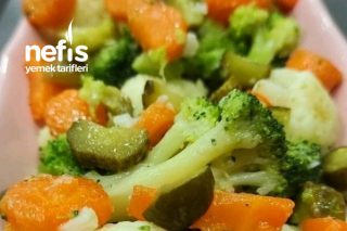 Brokoli Ve Karnabahar Salatası Tarifi