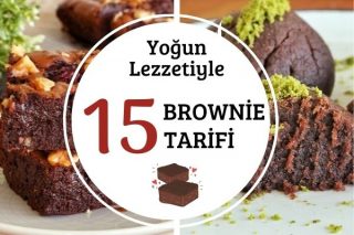Evde Brownie Yapımı: 15 Orijinal Tarif Tarifi