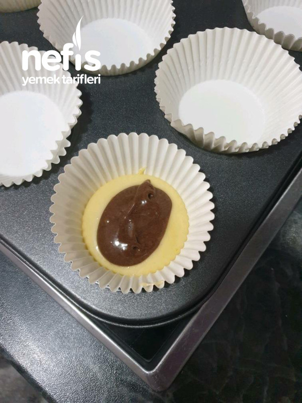 Zebra Muffin (Çok Pratik) - Nefis Yemek Tarifleri