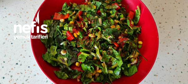 Ispanak Salatası (Çiğ)