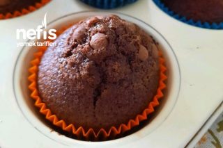 Portakallı Çikolatalı Muffin Kek Tarifi