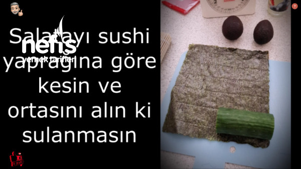 Evde Sushi ( Suşi ) Nasıl Yapılır?