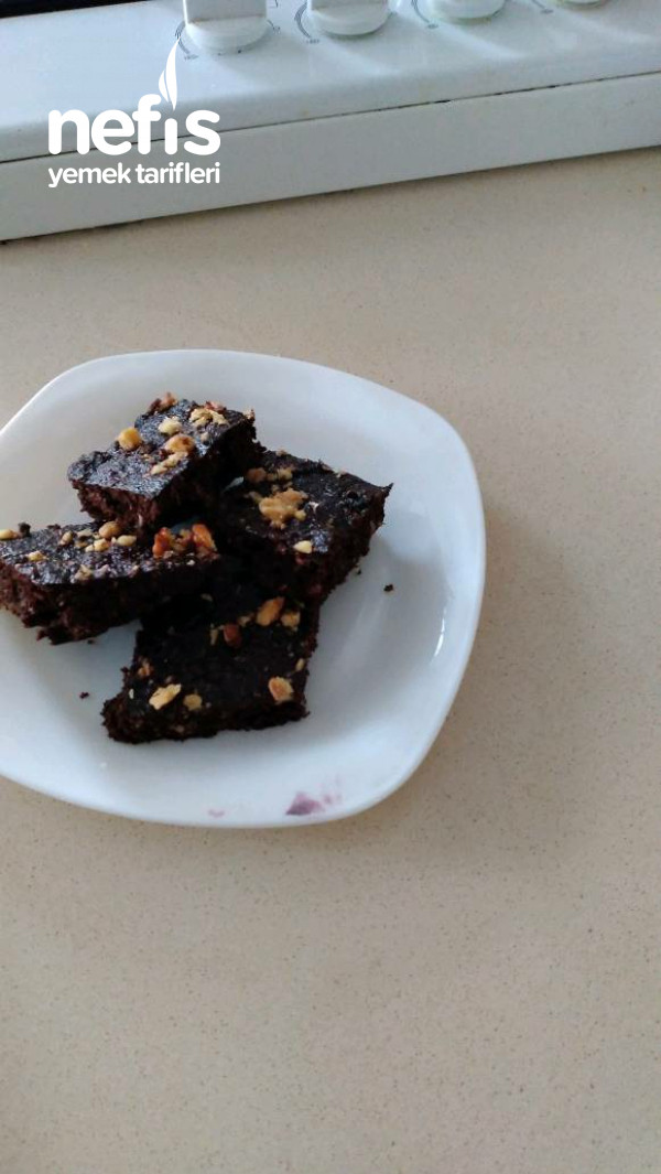 Unsuz Yağsız Şekersiz Brownie