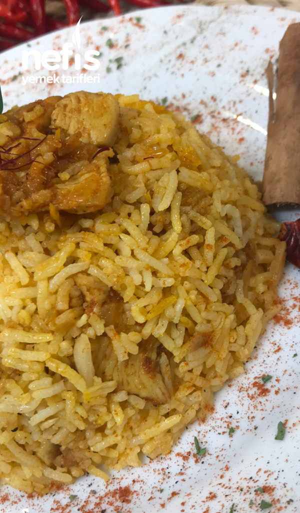 Basmati Pirinçli, Tavuklu Büryani