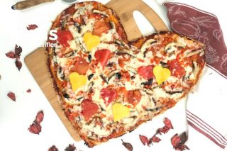 Kalp Karnabahar Pizza Tarifi