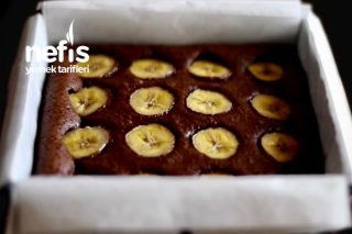 Unsuz Çikolatalı Muzlu Kek Videolu Tarifi