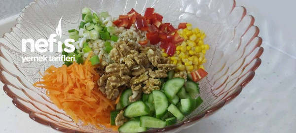 Nefis Buğday Salatası( Gün Salatası )