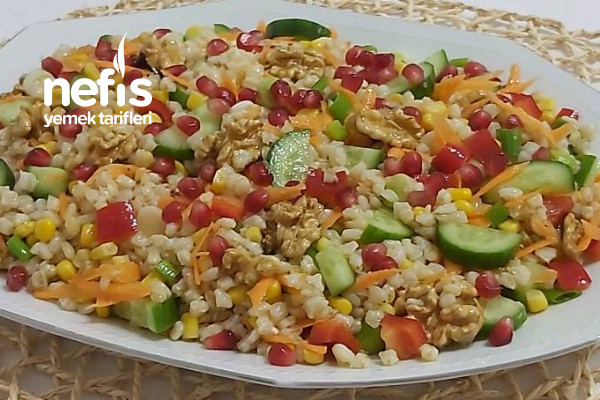 Nefis Buğday Salatası  ( Gün Salatası ) Tarifi