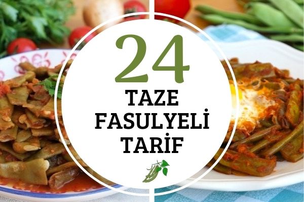 Taze Fasulye Yemekleri: Favoriniz Olacak 24 Tarif Tarifi
