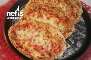 Ekşi Mayalı Simit Pizza Tarifi