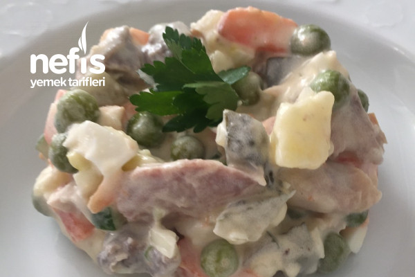 Orijinal Rus Salatası (Olivye) Tarifi