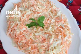 Coleslaw (Beyaz Lahana Salatası) Tarifi
