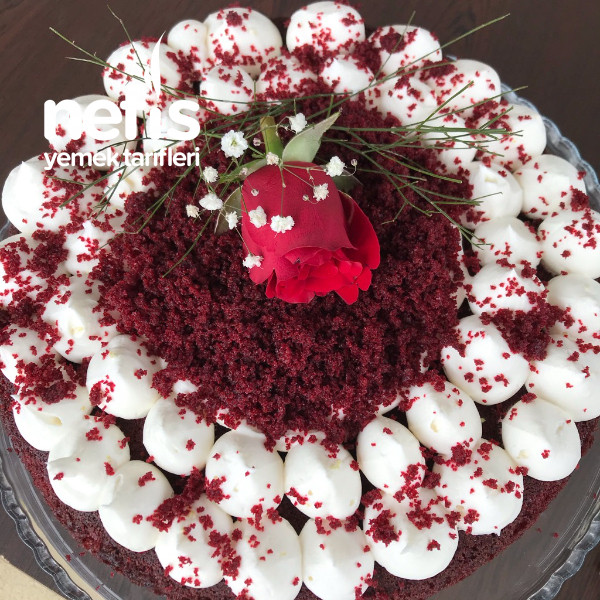 Red Velvet Cake(Kırmızı Kadife Pasta)
