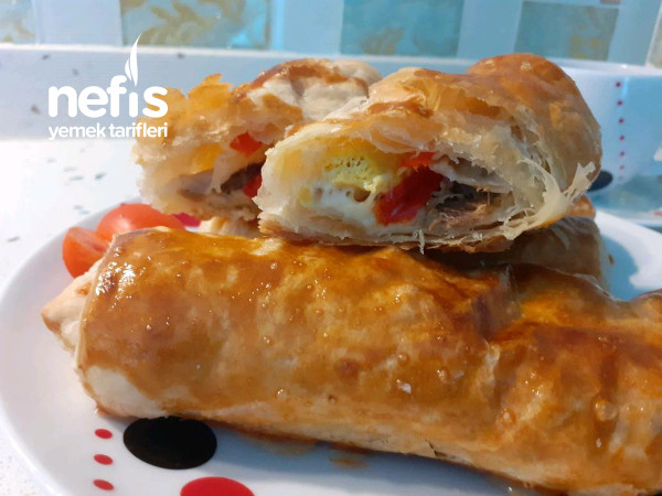 Lahvaltıya Şipşak Milföy Börek