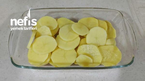 Kremalı Kaşarlı Patates