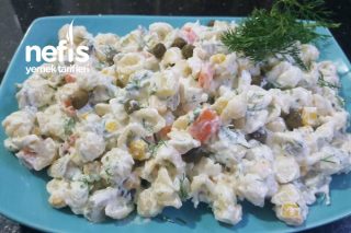 Makarna Salatası Videolu Tarifi