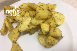 Parmak Yedirten Fırında Patates Tarifi