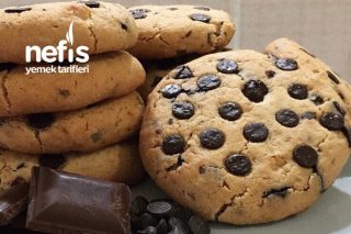 Çikolata Parçalı Starbucks Kurabiye Chocolate Chips Cookies (Videolu) Tarifi
