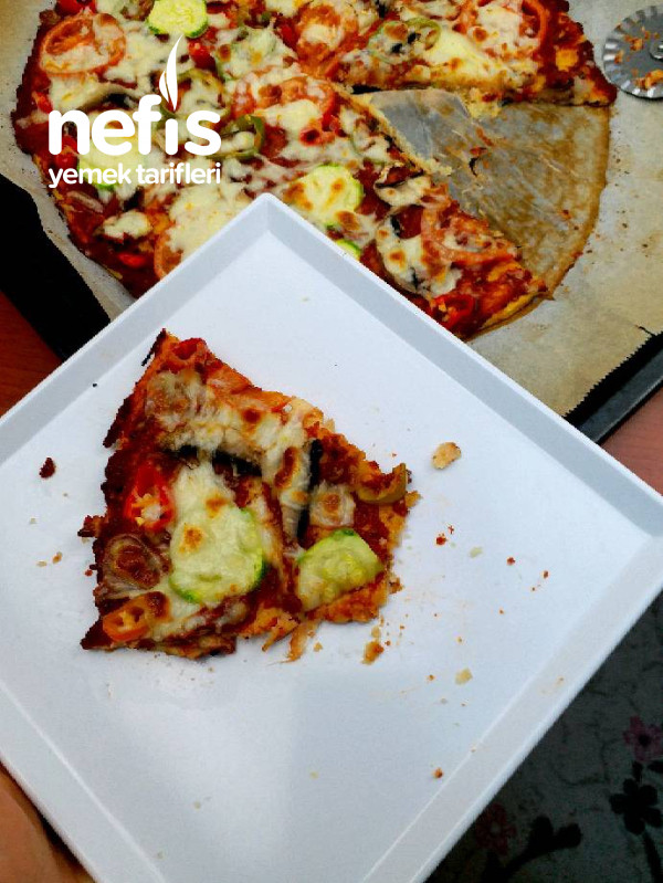 Diyet Pizza Tarifi |karnabahar Tabanlı Glutensiz Pizza|mükemmel Pizza