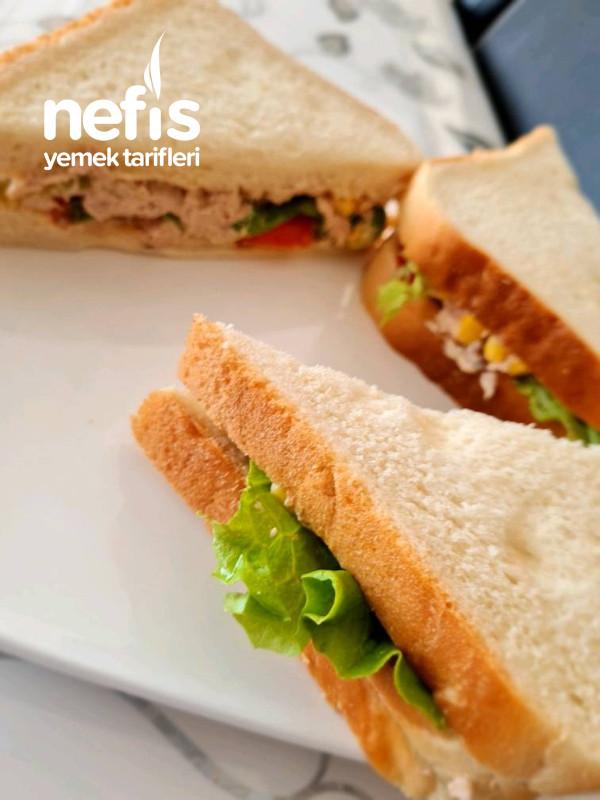 Nefis Ton Balıklı Sandviç Çocuklar Bayılıyor