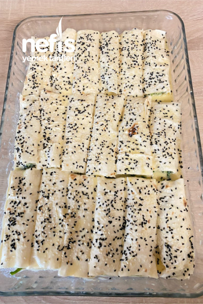 Ispanaklı Rulo Börek (Hazır Yufkadan)