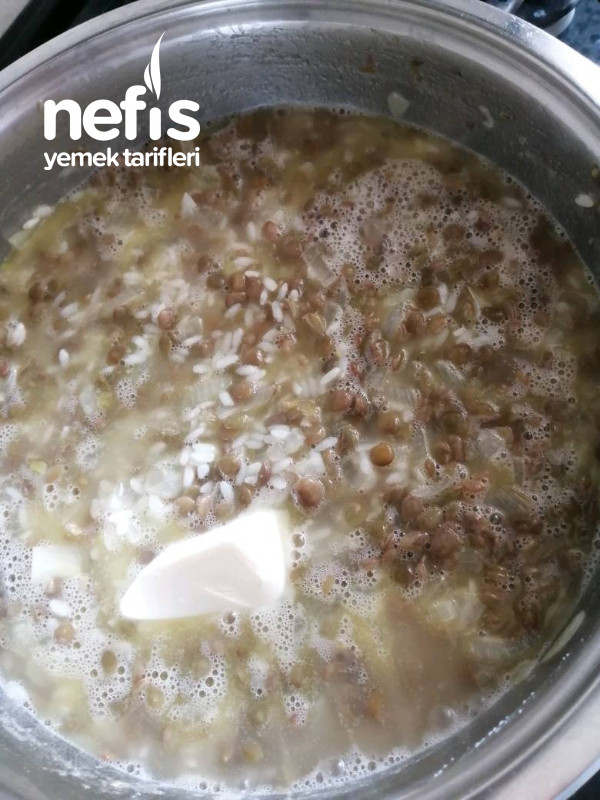 Yeşil Mercimekli Pirinç Pilavı Yeşil Mercimekli Pirinç Pilavı