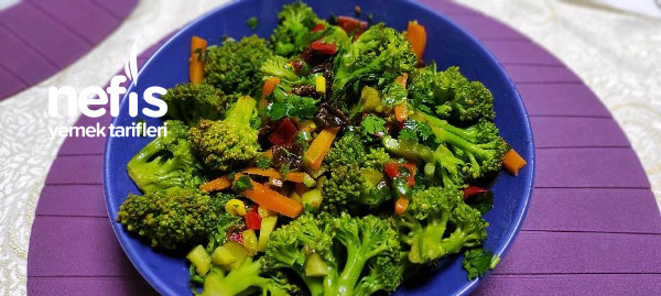 Kuru Domatesli Brokoli Salatası