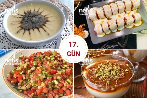 17. Gün İftar Menüsü Tarifi