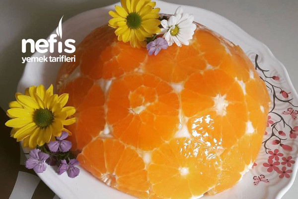 Portakallı Kümbet Pasta (Videolu) Tarifi