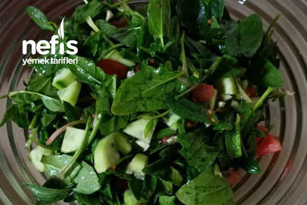 Ispanak Salatası Düşük Kalorili
