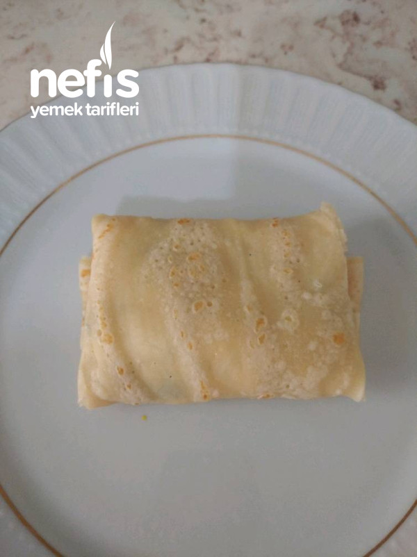 Krep Börek (Sahurda En Kolay Yapılabilecek Börek) Nefis Yemek Tarifleri