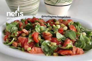 Ekşili Semizotu Salatası Tarifi