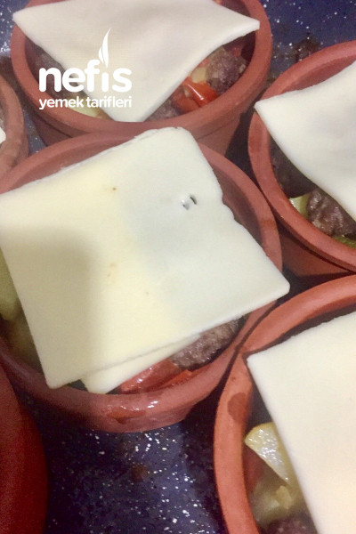 Fırında Sebzeli Kaşarlı minik köfteler ( kızartmadan)