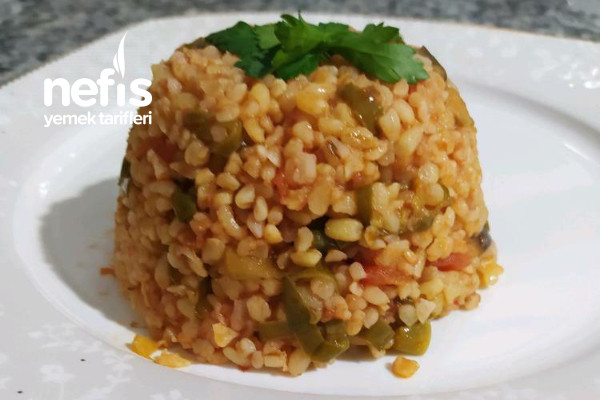 Sebzeli Bulgur Pilavı