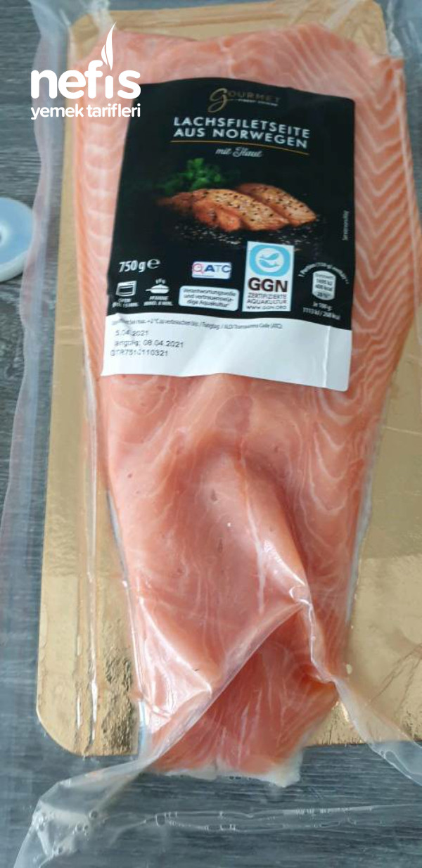 Soslu Somon Balığı
