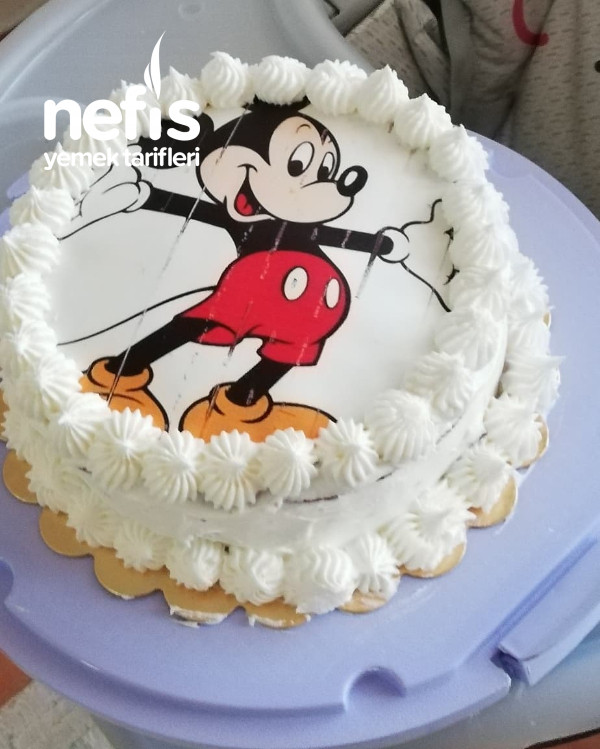 Mickey Mouse Konseptli Yaş Pasta