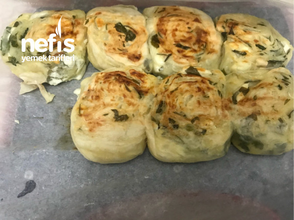 Tek Yufkadan Pratik Fırınsız Fit Börek Nefis Yemek Tarifleri