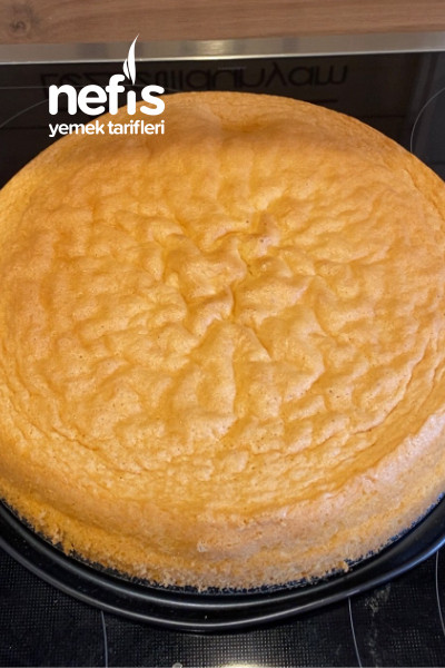 Yaş Pasta (Kremalı Pandispanya)