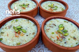 Hindistan Sütlacı ( Rice kheer) Pirinçli Kheer Tarifi