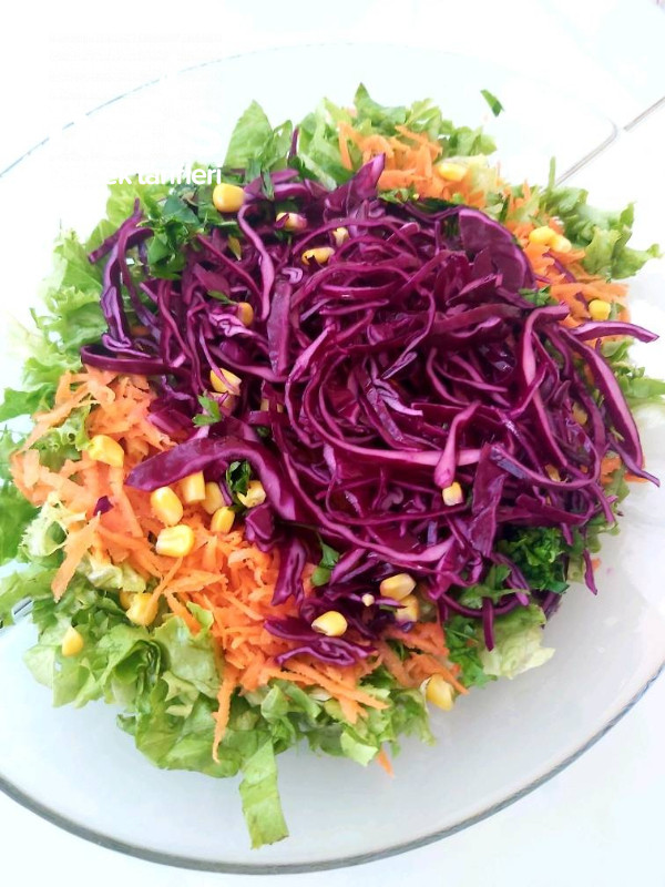 Rengarenk Salata