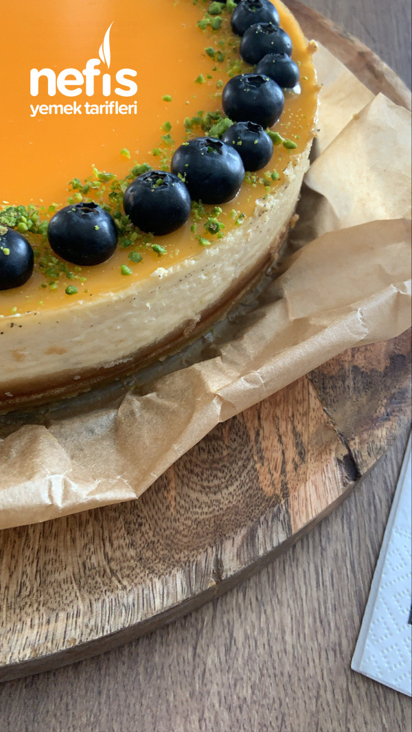 Portakal Sulu Cheesecake