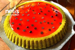 Doğal Gıda Boyası  Ispanaklı Pasta Tarifi (Videolu)