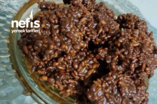 Crunch Çikolata (Sadece 2 Malzeme İle Kahveye Keyif Katın) Tarifi
