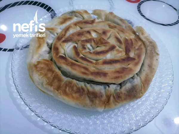 Tavada Ispanaklı Börek (Sahur İçin Çok Pratik)