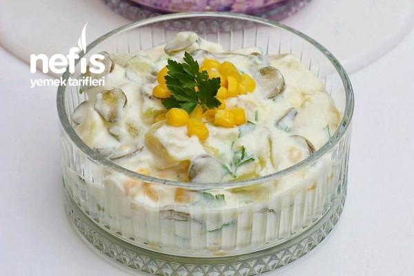 Yoğurtlu Patates Salatası Tarifi