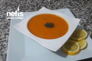 Sebzeli Kırmızı Mercimek Çorbası (Kolay ve Nefis) Tarifi