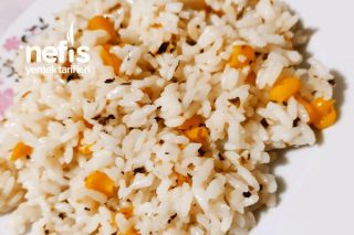 Fesleğenli Mısırlı Pirinç Pilavı Tarifi